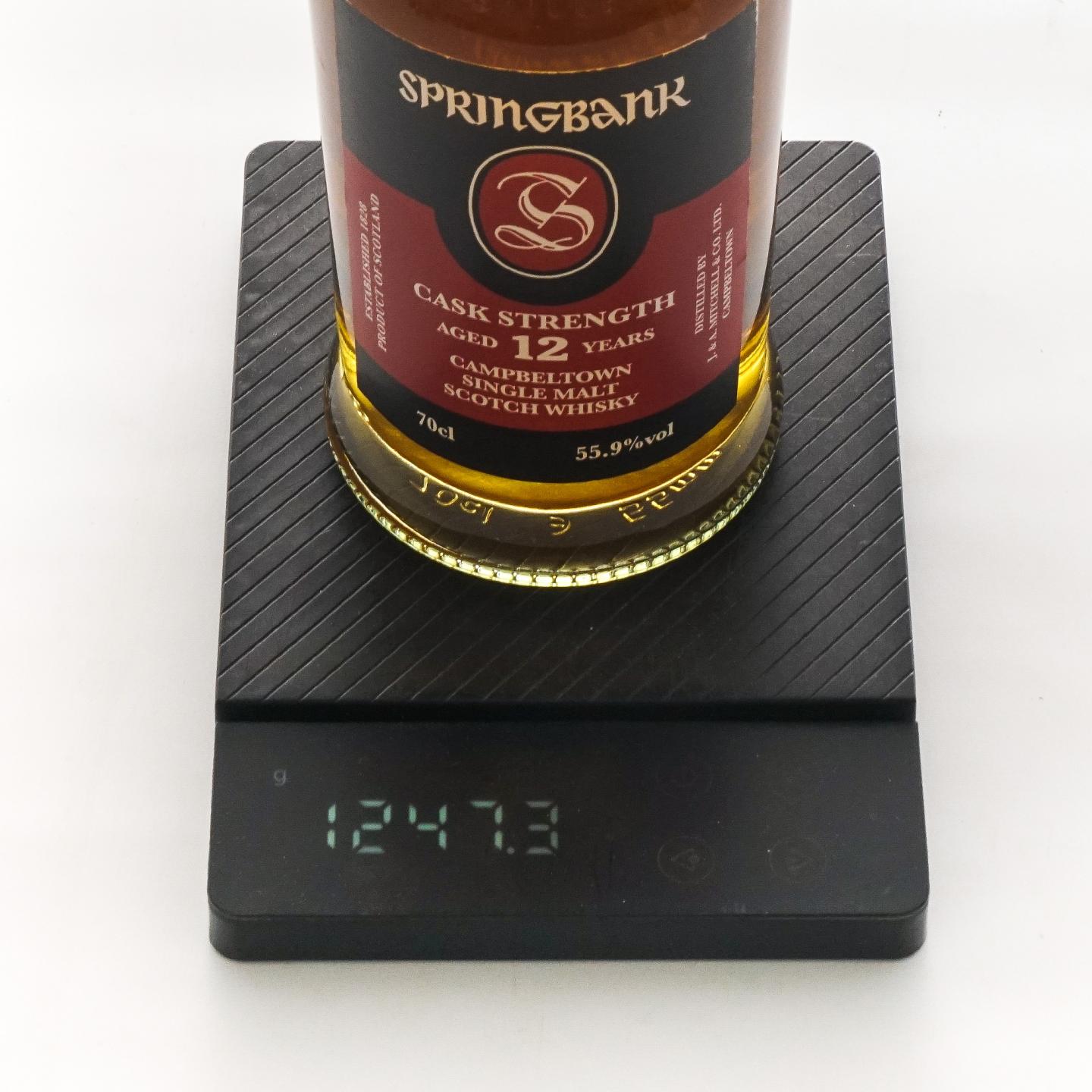 Springbank 云顶 12年 2021 桶强 55.9%Vol.
