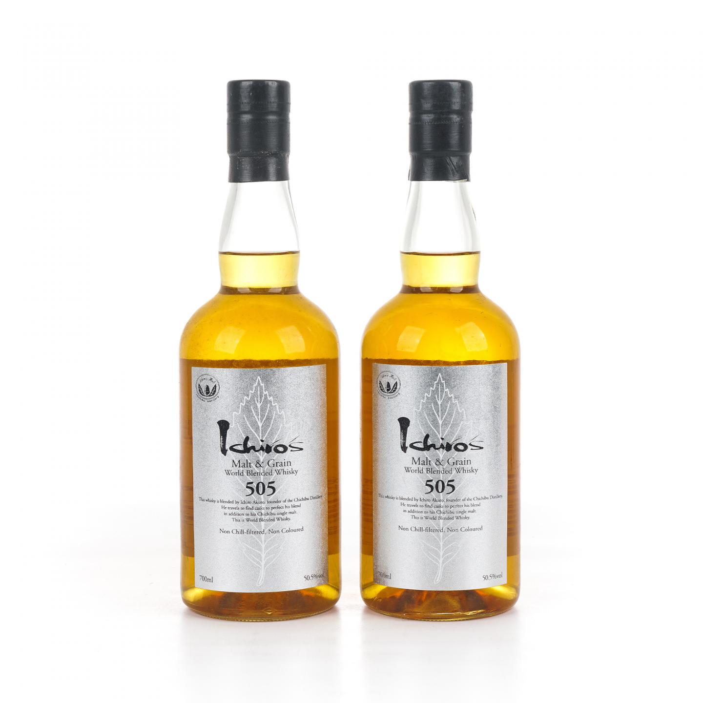 Ichiro’s Malt & Grain 秩父出品 银叶 505 世界调和 2瓶组