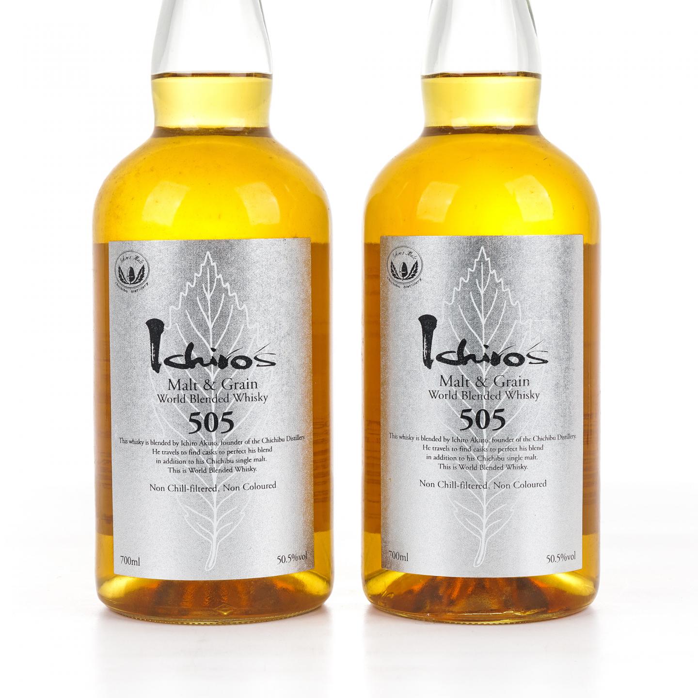 Ichiro’s Malt & Grain 秩父出品 银叶 505 世界调和 2瓶组