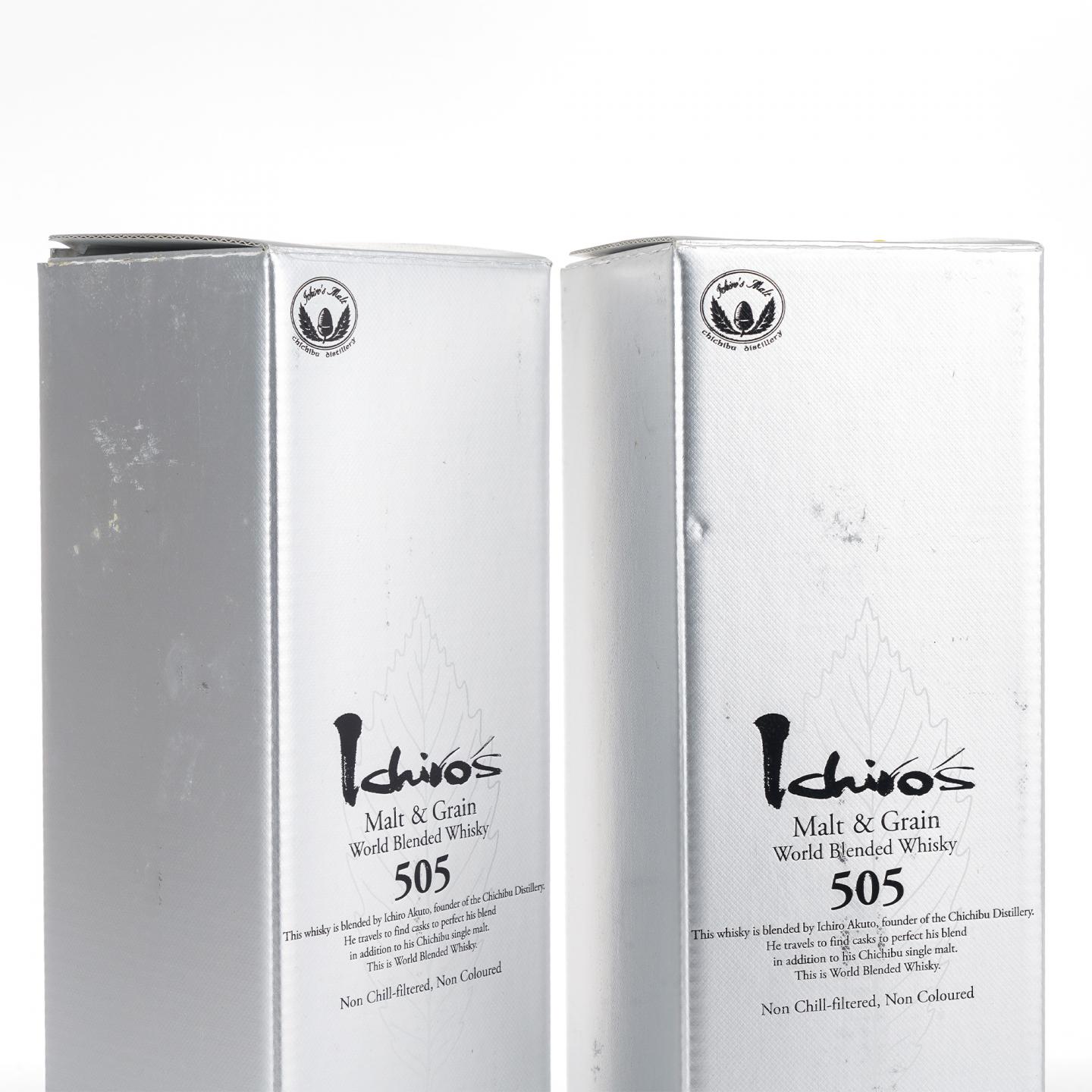 Ichiro’s Malt & Grain 秩父出品 银叶 505 世界调和 2瓶组