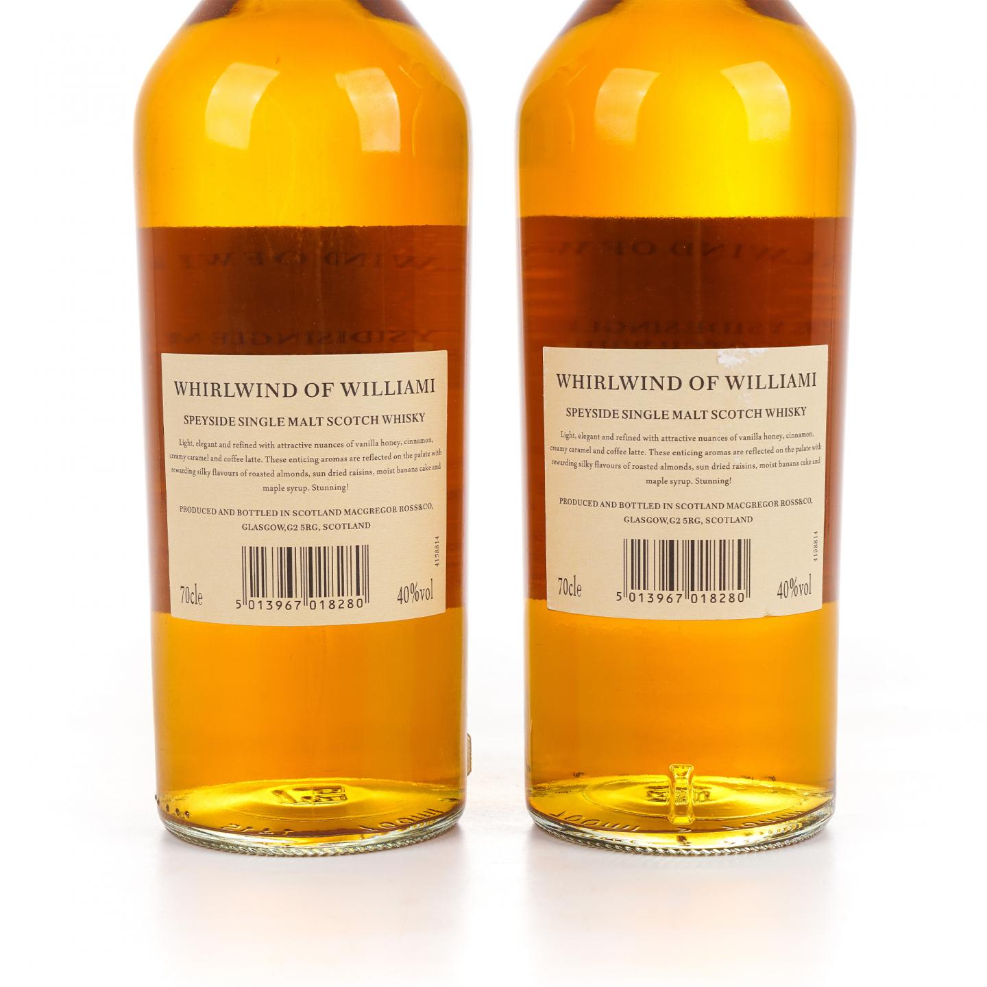 秘密斯佩塞 1992 Whirlwind of Williami 雪莉桶 2瓶组 单麦