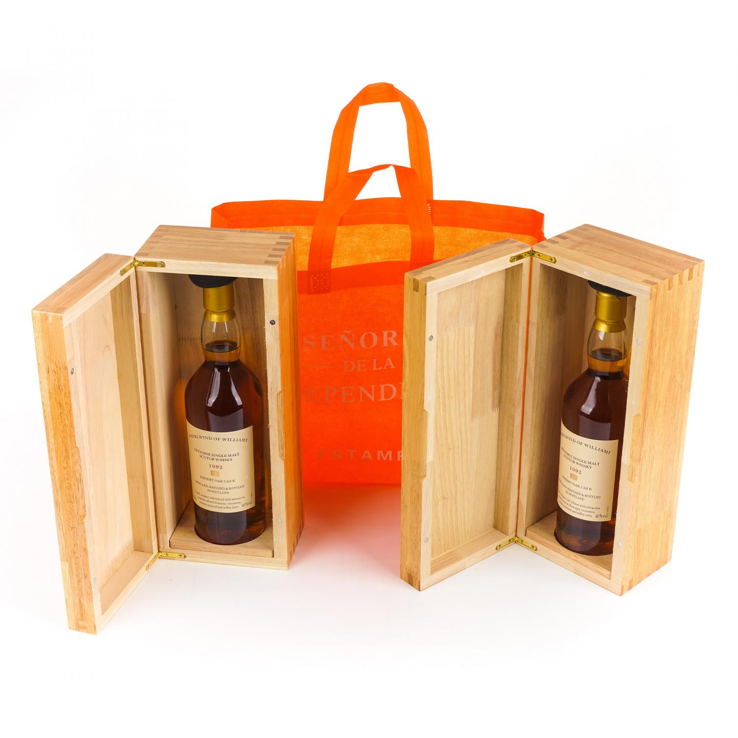 秘密斯佩塞 1992 Whirlwind of Williami 雪莉桶 单麦 2瓶组