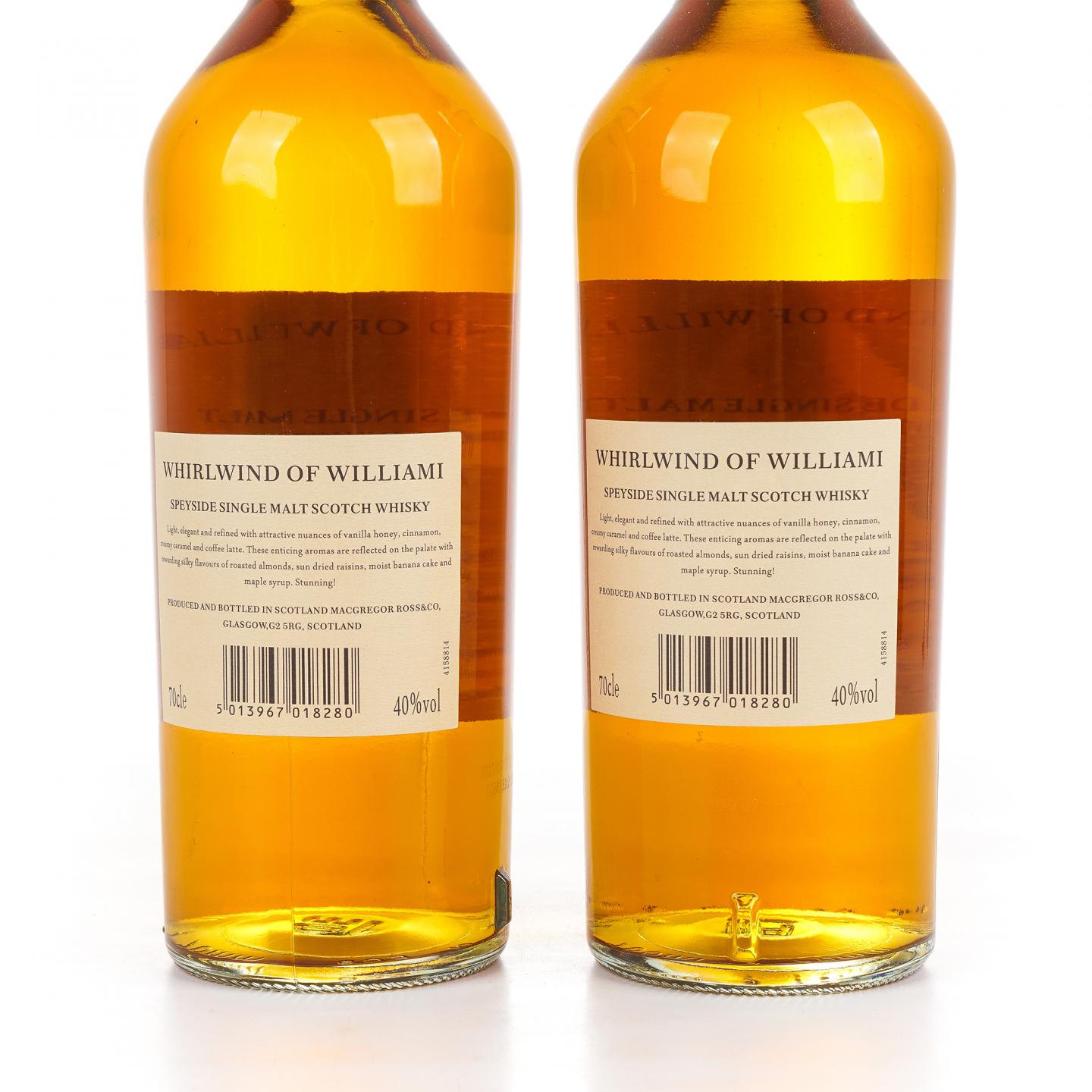 秘密斯佩塞 1992 Whirlwind of Williami 雪莉桶 单麦 2瓶组