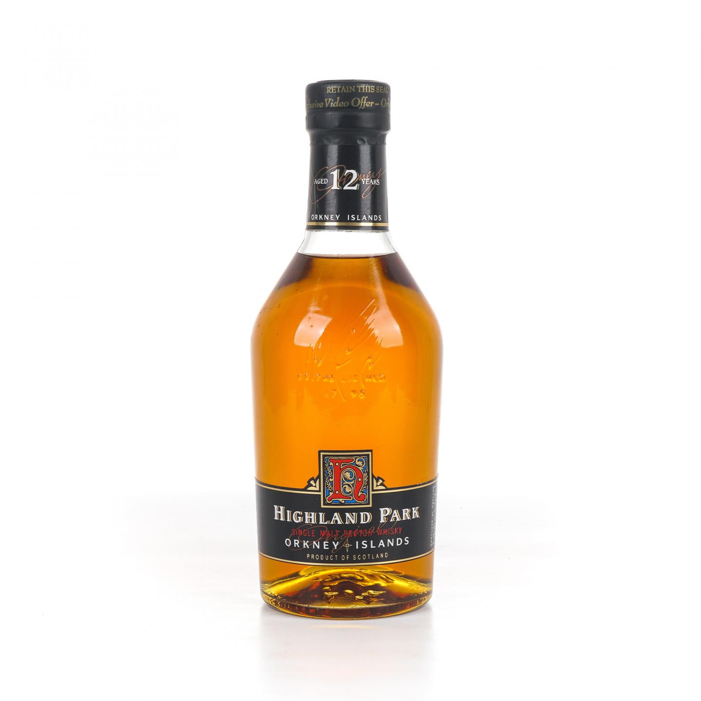 Highland Park 高原骑士 12年 旧版