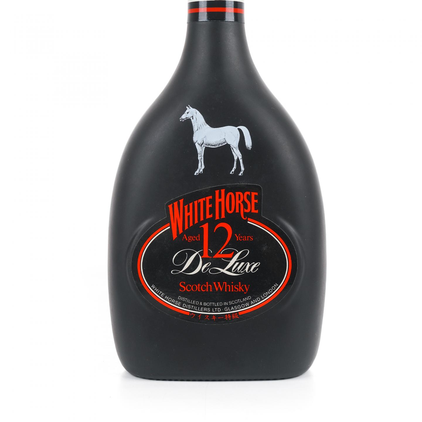 White Horse 白马 12年 1980s 特级 黑瓷瓶 750ML