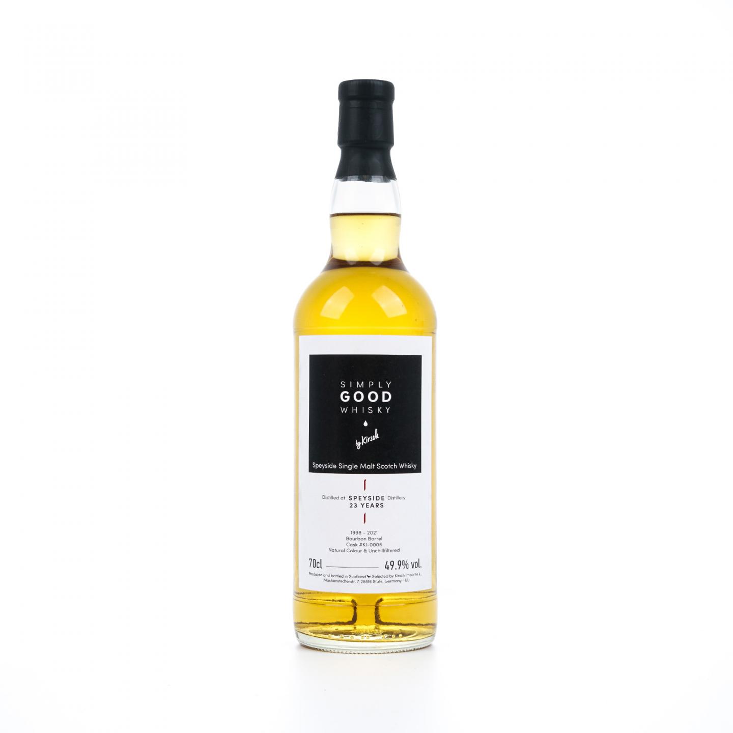 Speyside 斯佩塞酒厂 23年 1998-2021 Kirsch Import