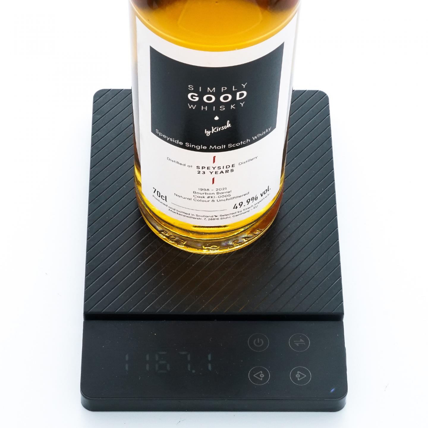 Speyside 斯佩塞酒厂 23年 1998-2021 Kirsch Import