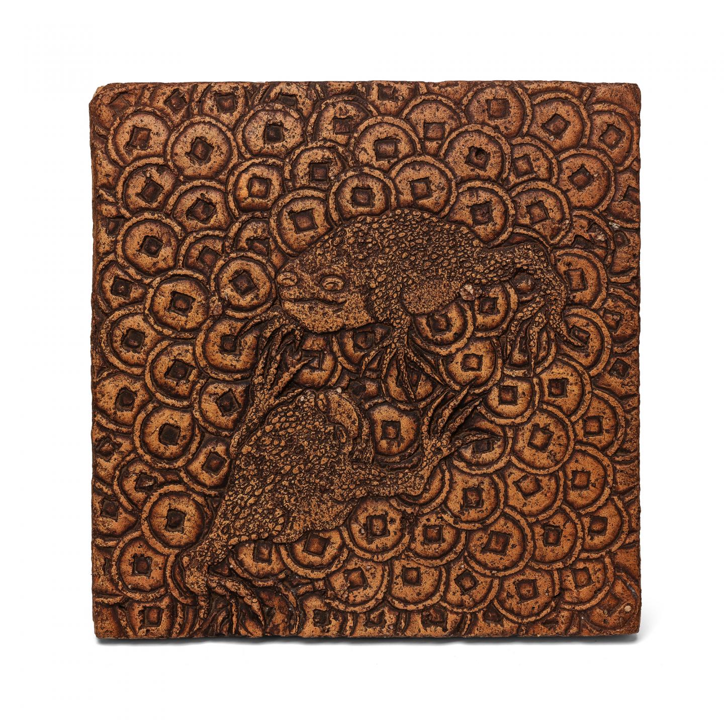 高博峰 《金蟾》 规格：30.5cm X 30.5cm X 2.2cm