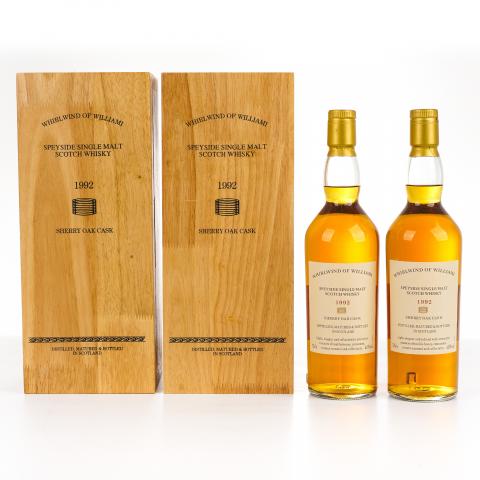 秘密斯佩塞 1992 Whirlwind of Williami 雪莉桶 单麦 2瓶组