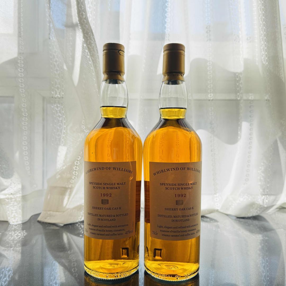 斯佩塞1992-2023 30年雪莉桶单一麦芽威士忌2只组 40% 700mlx2