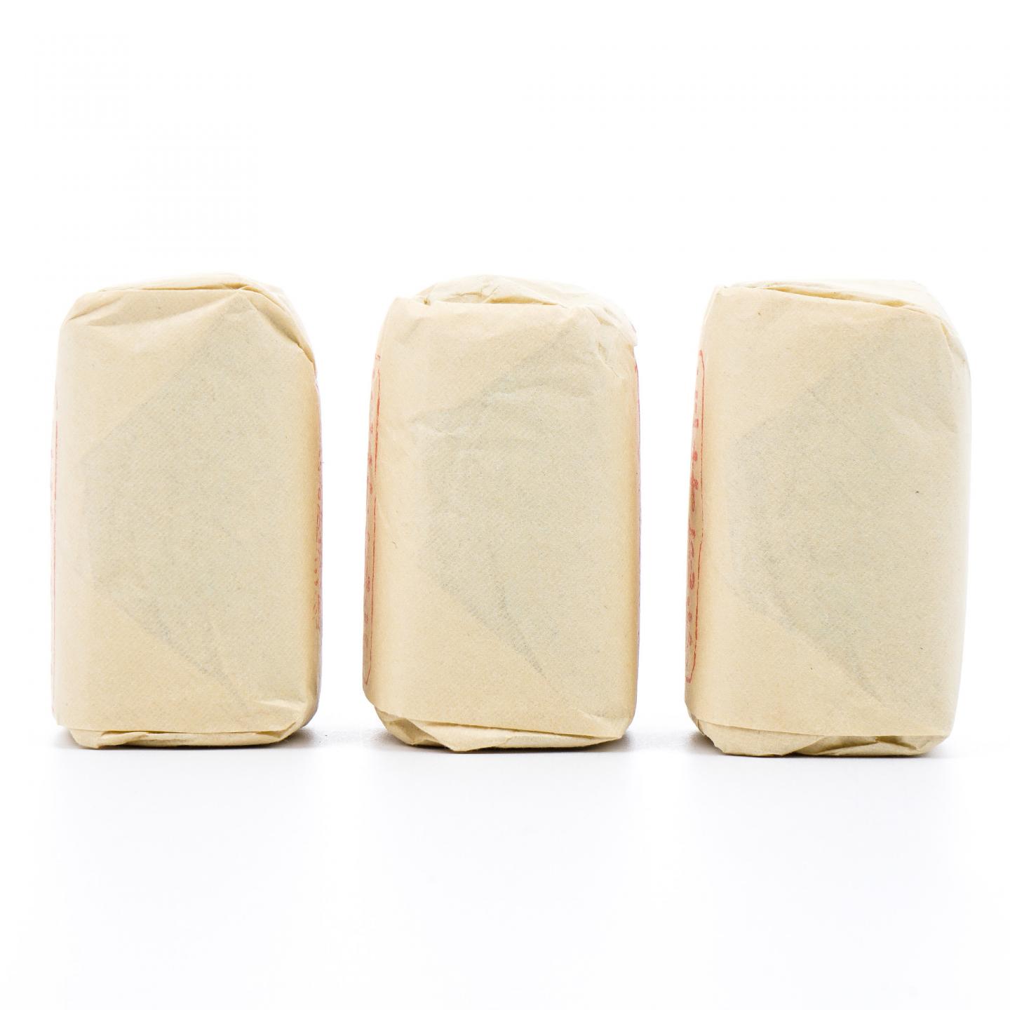 上世纪九十年代 中茶公司出口金记茶行 甲级玉井流香 3包*50克