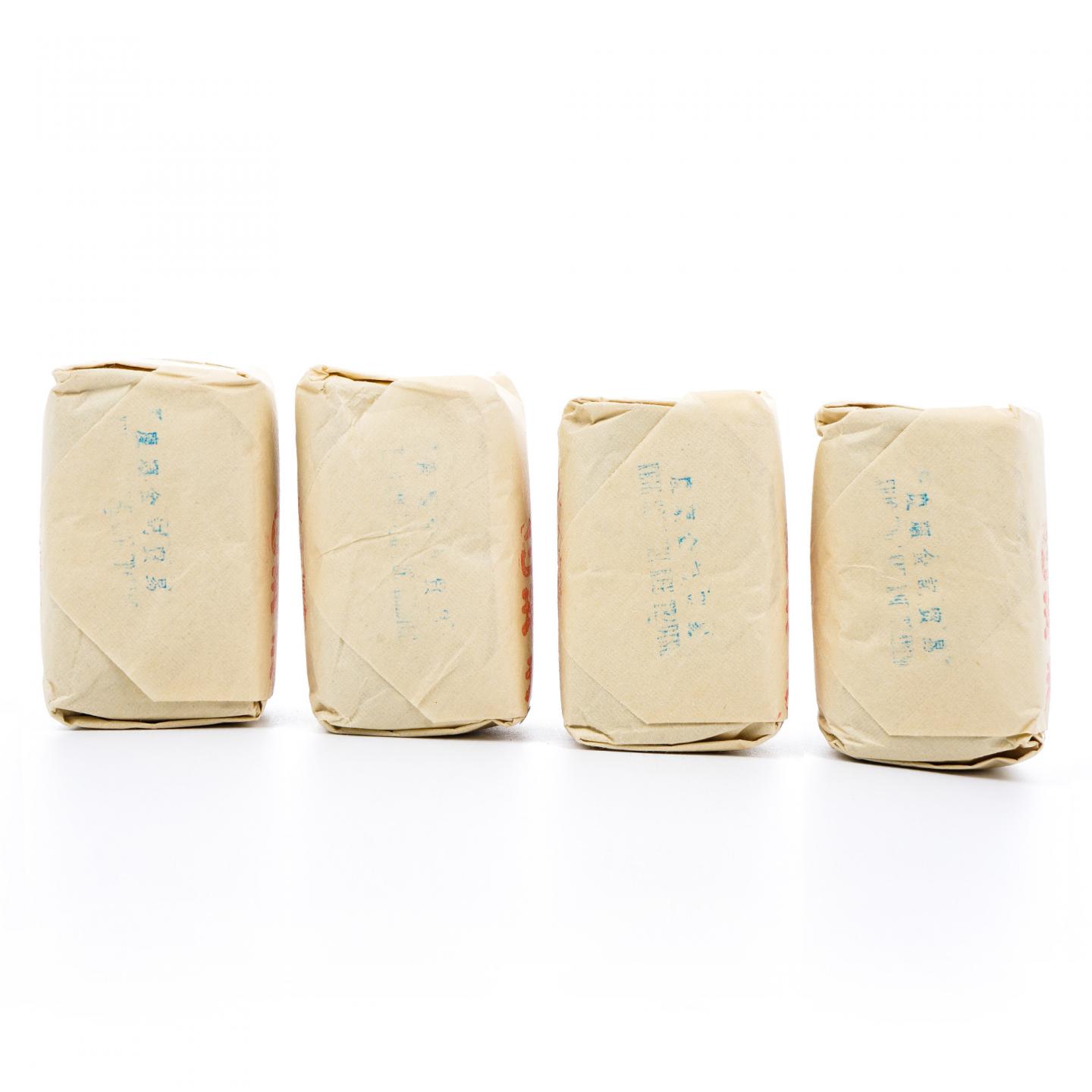 上世纪九十年代 中茶出口金记茶行 甲级武夷名枞白瑞香 4包*50克