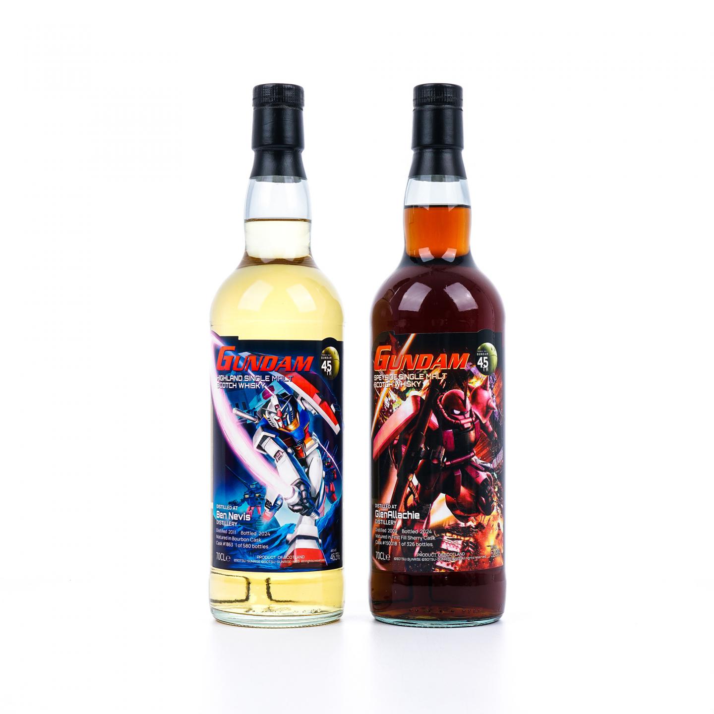 格兰纳里奇/本尼维斯 2024 高达45周年纪念套装 2支组