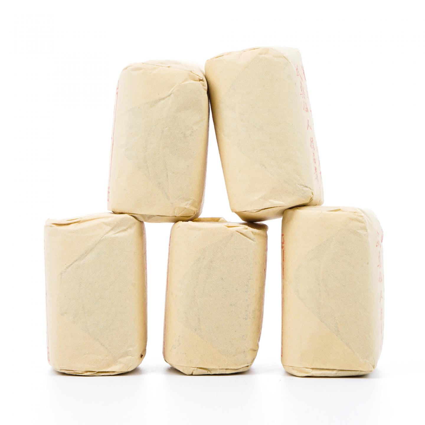 九十年代 中茶公司出口金记茶行 武夷奇种 5包*50g