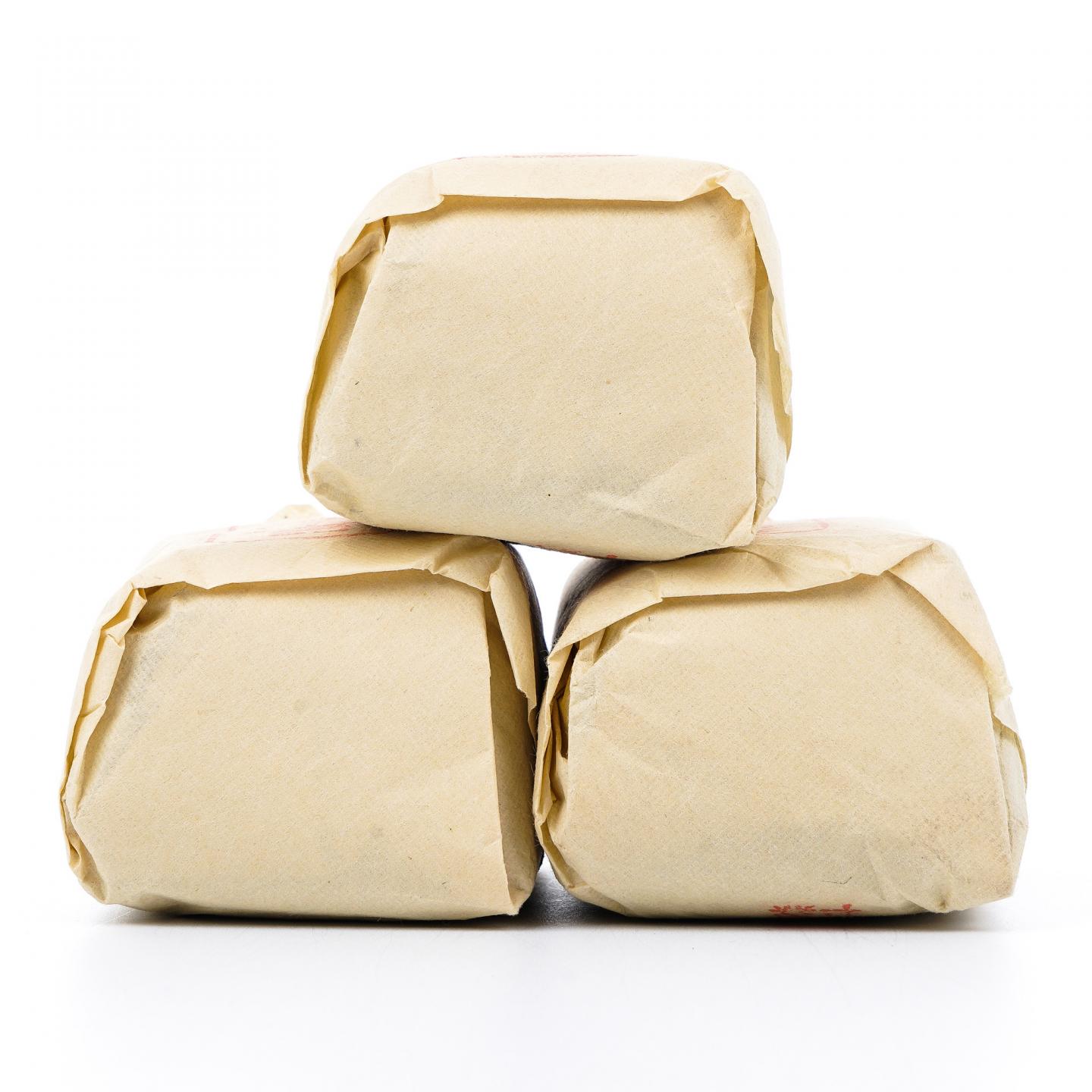 九十年代 中茶公司出口金记茶行 甲级武夷名枞单枞水仙 3包*50g