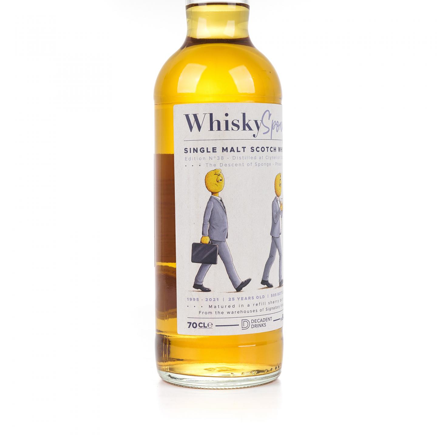 威士忌海绵 克里尼利基 25年 1995-2021 Edition No. 38