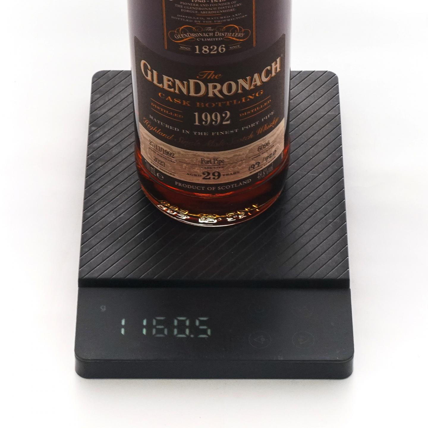 Glendronach 格兰多纳 29年 1992-2023 单桶#6096 行货 非原盒 700ml