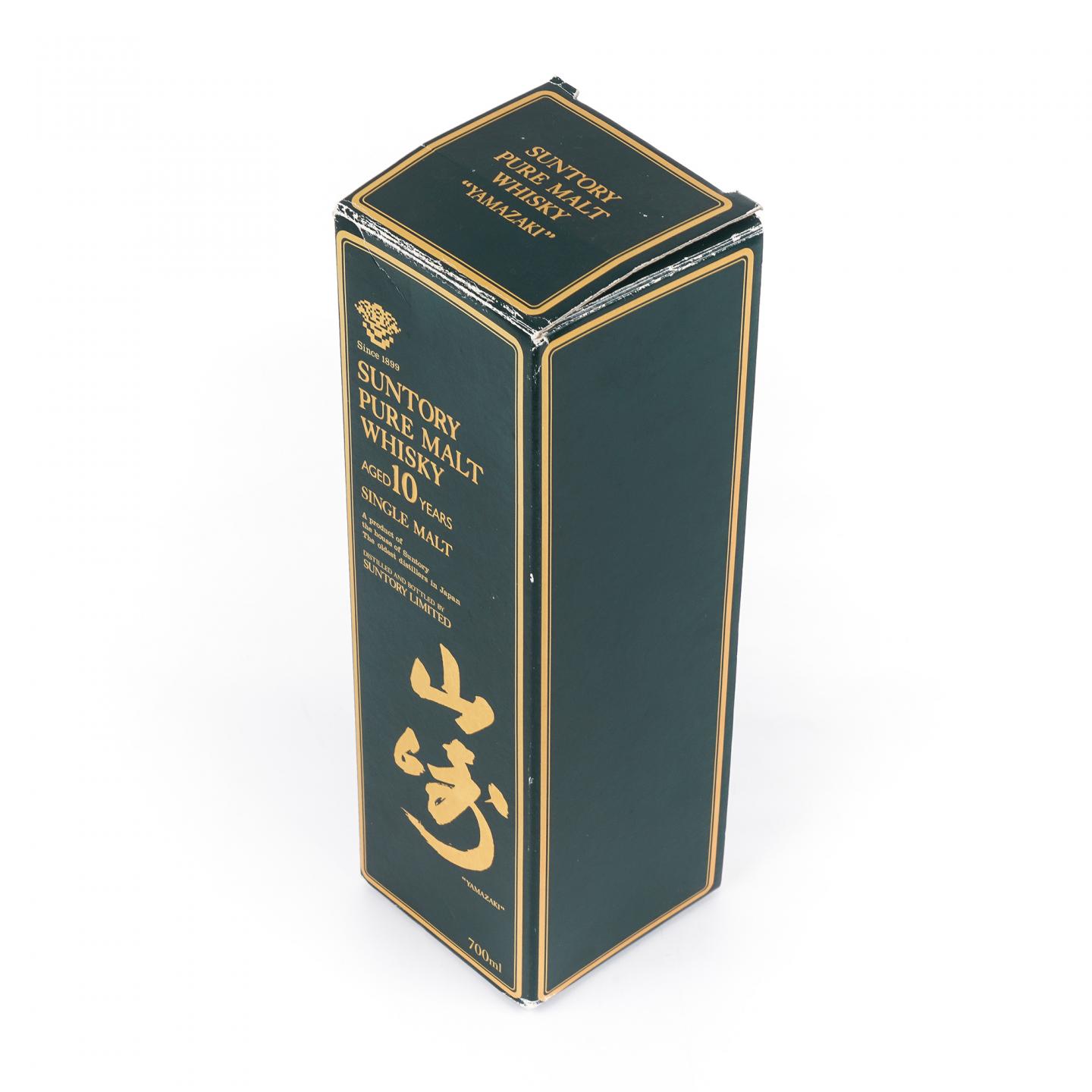 山崎 10年 金花标 Pure Malt 绿标