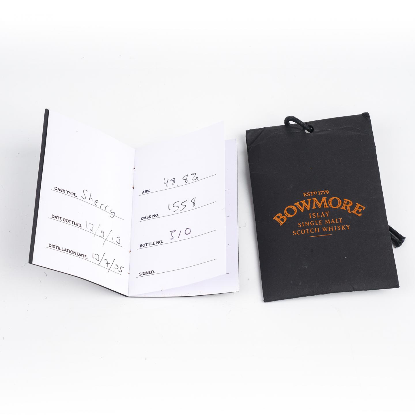 Bowmore 波摩 1995-2019 雪莉桶#1558 Hand-Filled 48.8%Vol. 700ml 