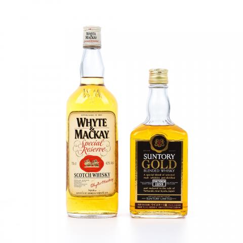 三得利 Gold/Whyte & Mackay 720ml+750ml 2支组