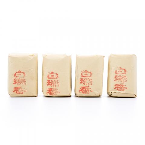 上世纪九十年代 中茶出口金记茶行 甲级武夷名枞白瑞香 4包*50克