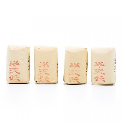 上世纪九十年代 中茶出口金记茶行 甲级武夷四大名枞半天妖 4包*50克