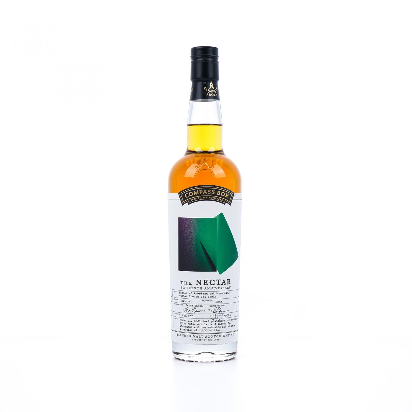 Compass Box 指南针 2021 调和 The Nectar 15周年纪念