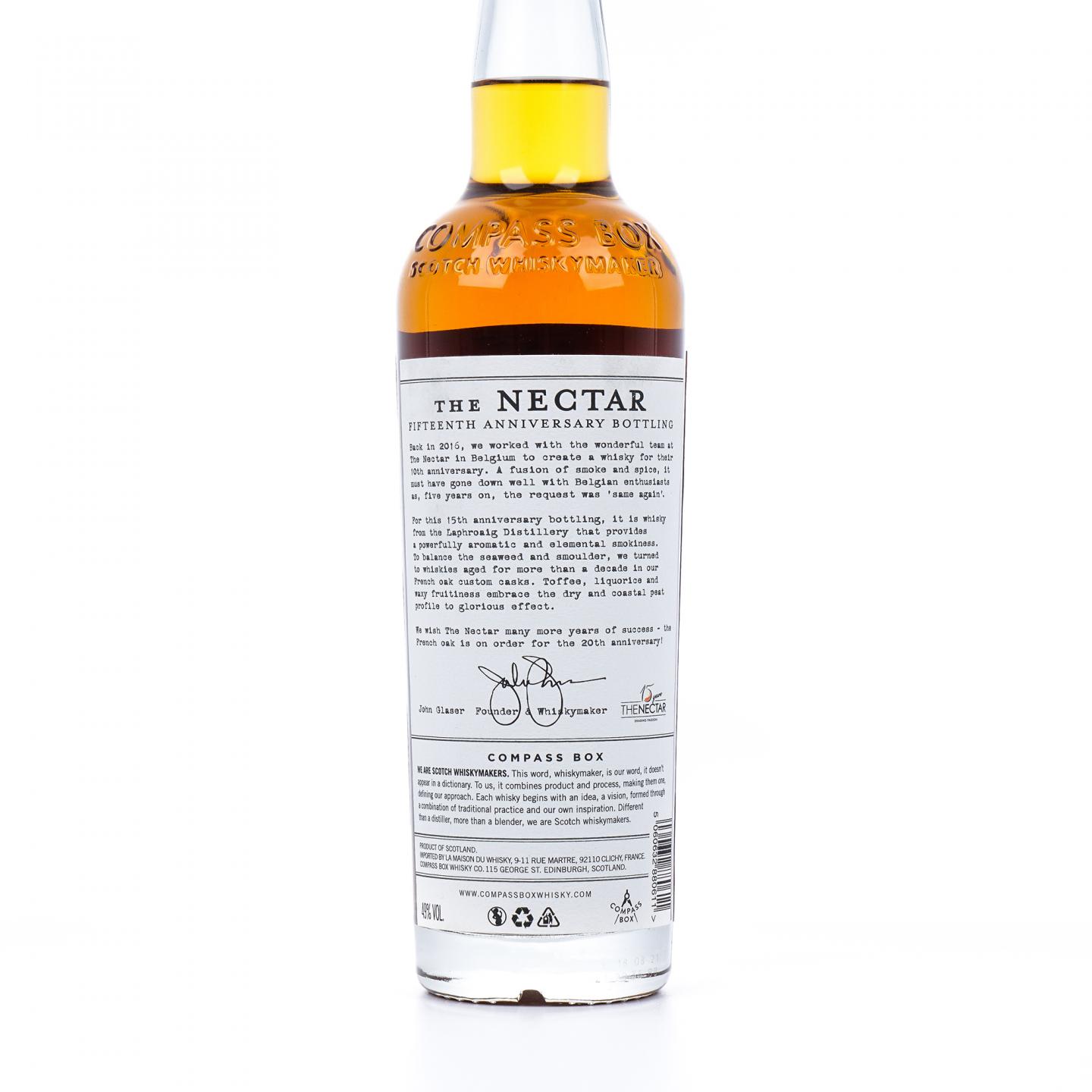Compass Box 指南针 2021 调和 The Nectar 15周年纪念