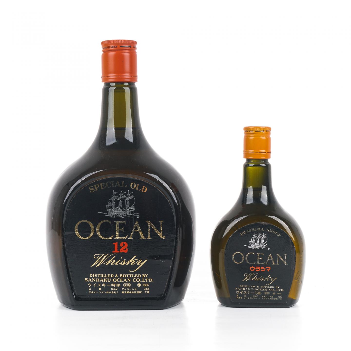 轻井泽 12年 Ocean Whisky 760ml 随赠180ml中样