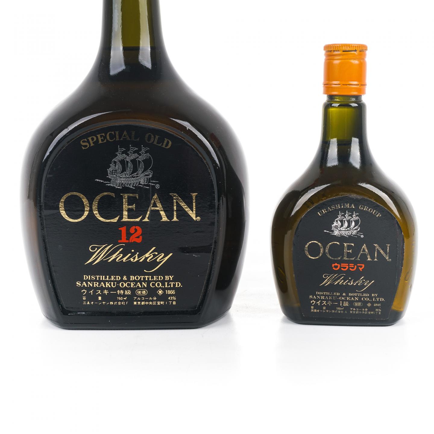 轻井泽 12年 Ocean Whisky 760ml 随赠180ml中样
