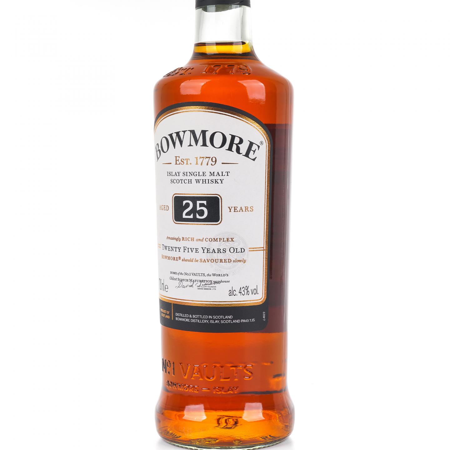 Bowmore 波摩 25年 单麦