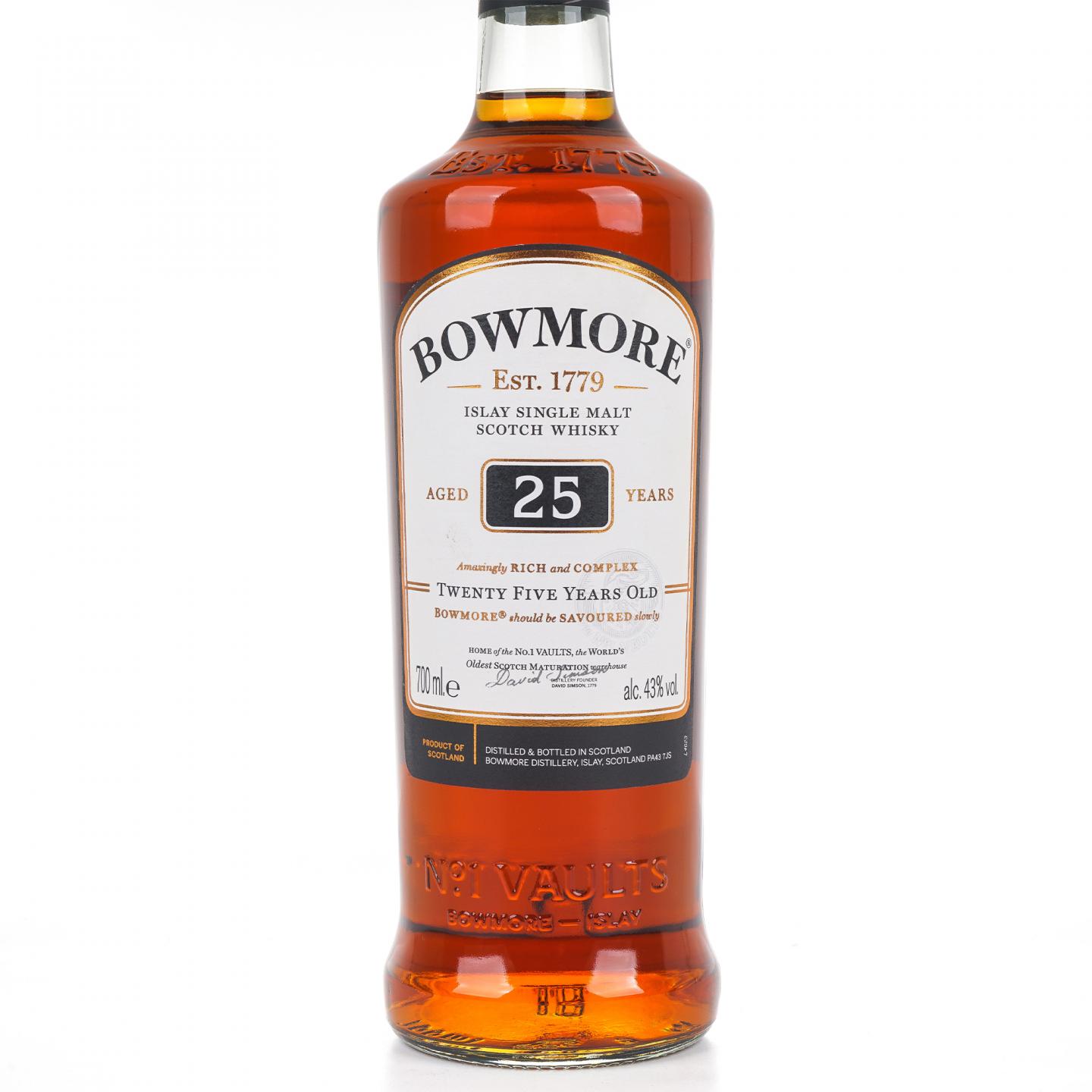 Bowmore 波摩 25年 单麦 43%