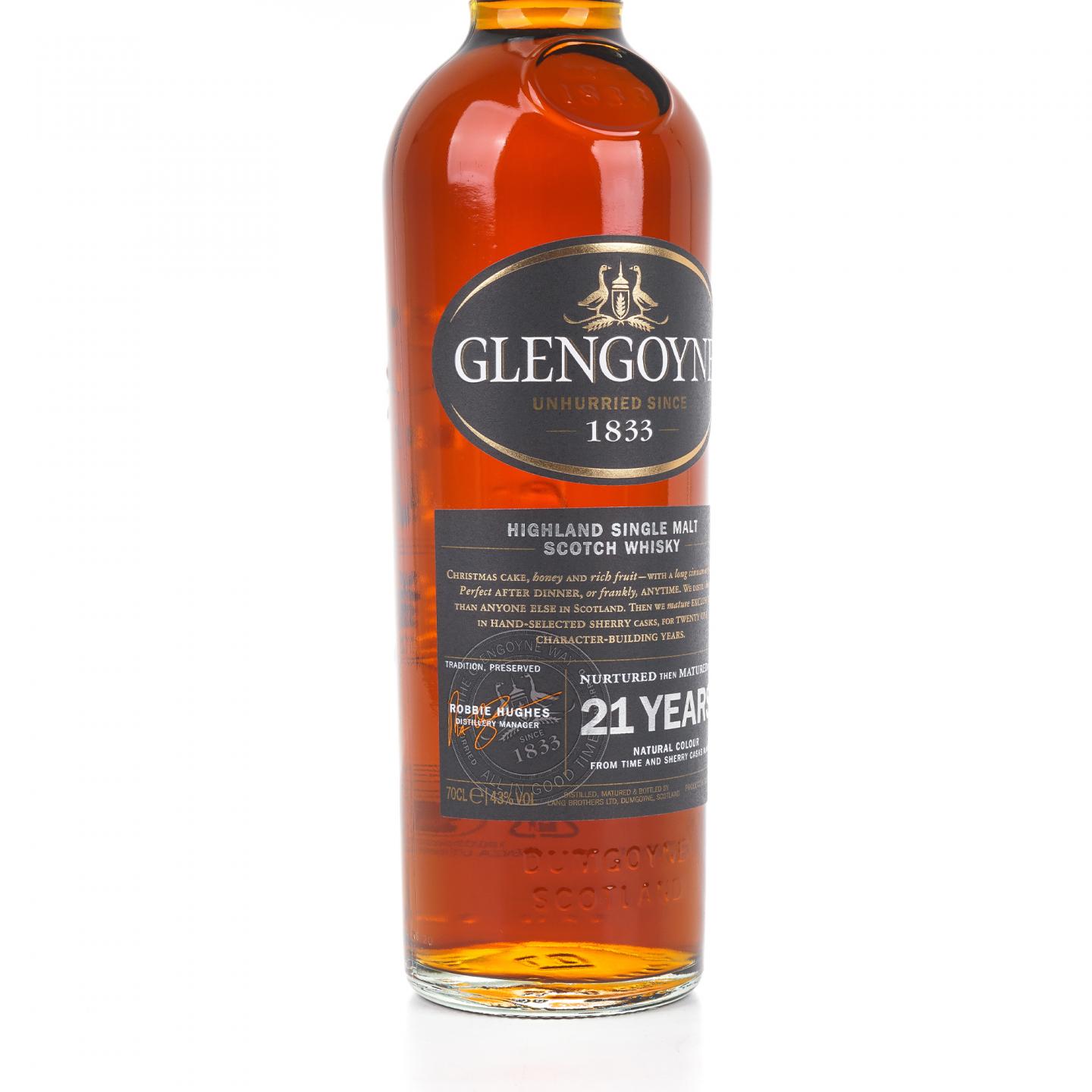 Glengoyne 格兰哥尼 21年 Robbie Hughes 雪莉桶