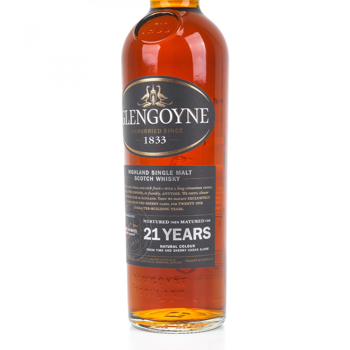 Glengoyne 格兰哥尼 21年 Robbie Hughes 雪莉桶