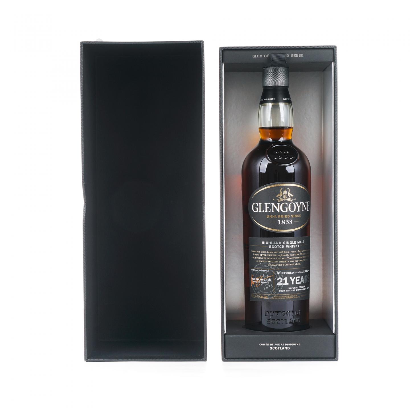 Glengoyne 格兰哥尼 21年 Robbie Hughes 雪莉桶 43%