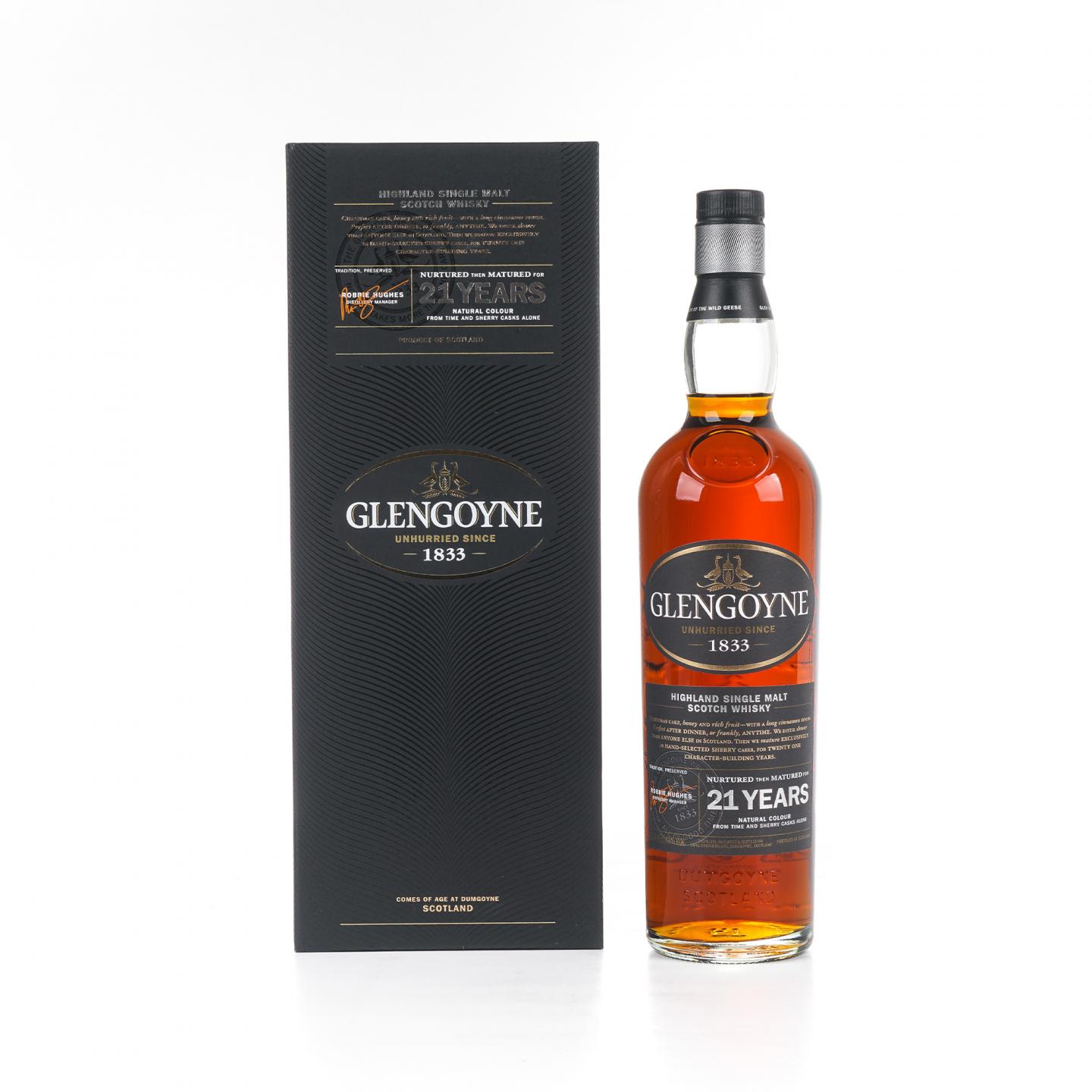 Glengoyne 格兰哥尼 21年 雪莉桶 Robbie Hughes