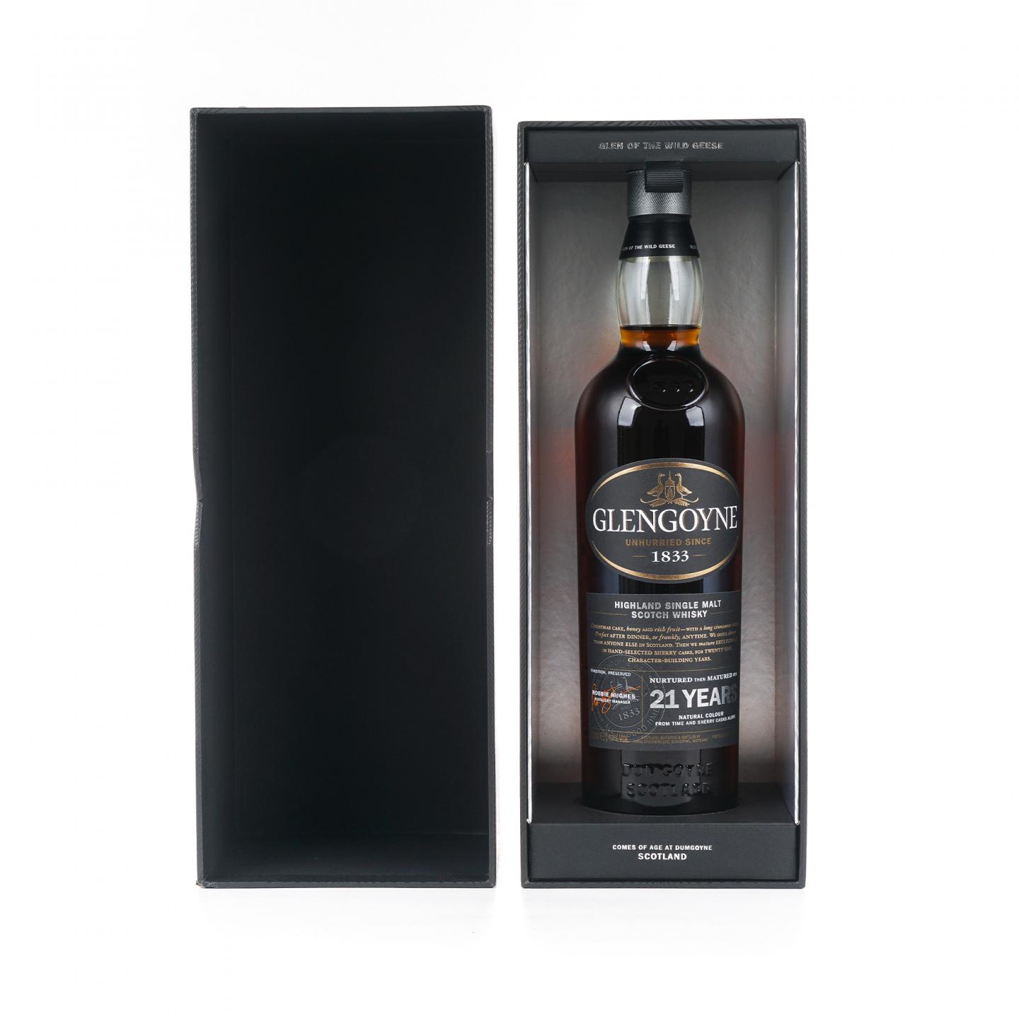 Glengoyne 格兰哥尼 21年 雪莉桶 Robbie Hughes