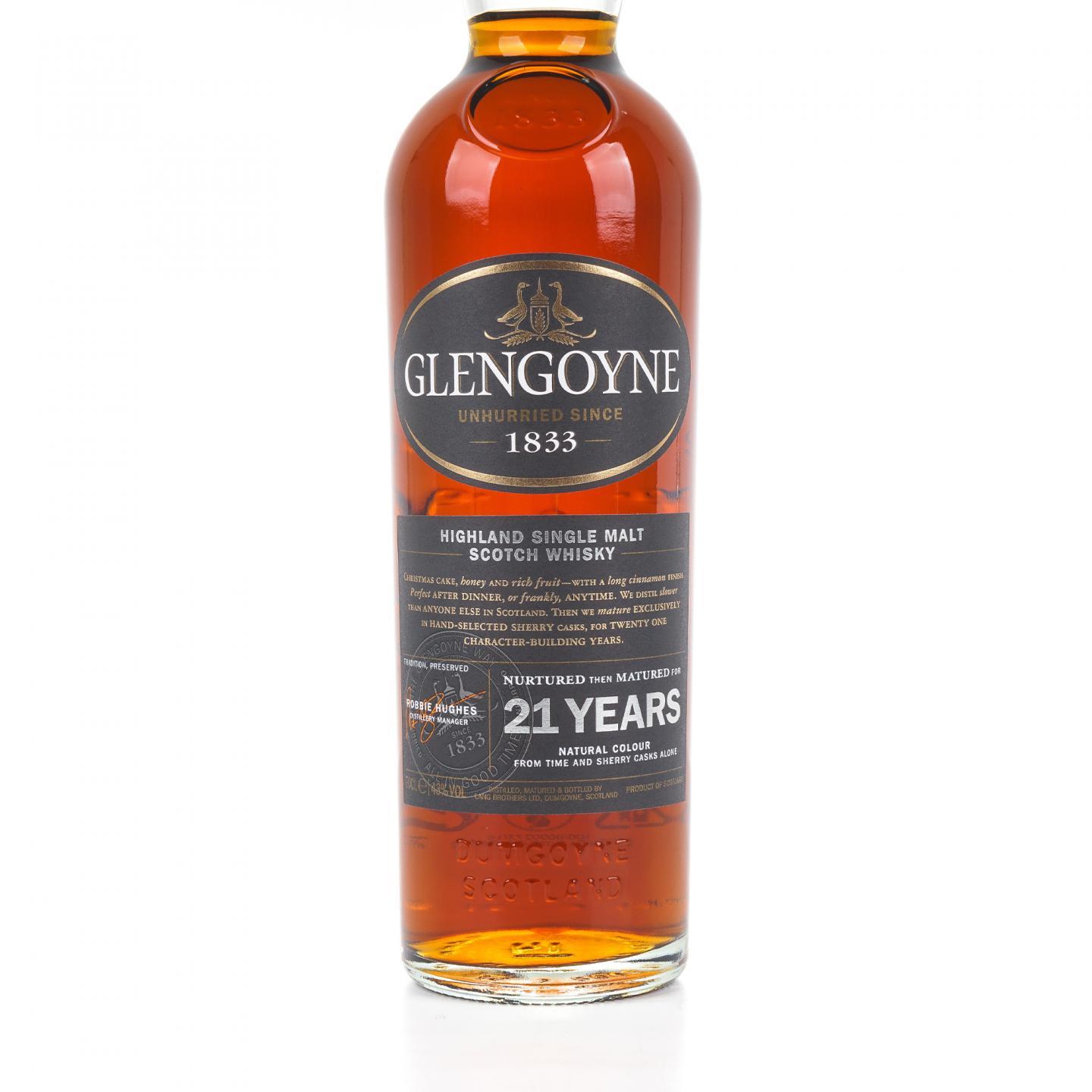 Glengoyne 格兰哥尼 21年 雪莉桶 Robbie Hughes
