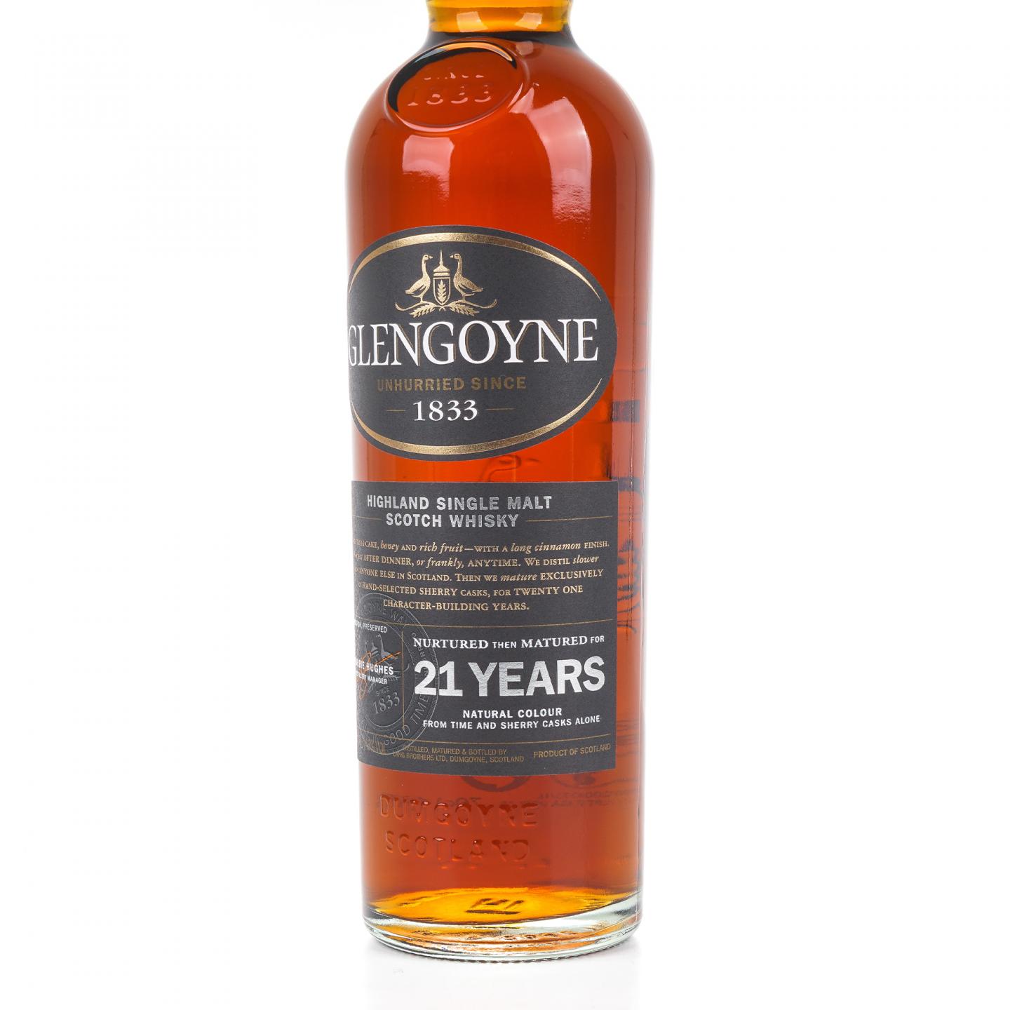 Glengoyne 格兰哥尼 21年 雪莉桶 Robbie Hughes