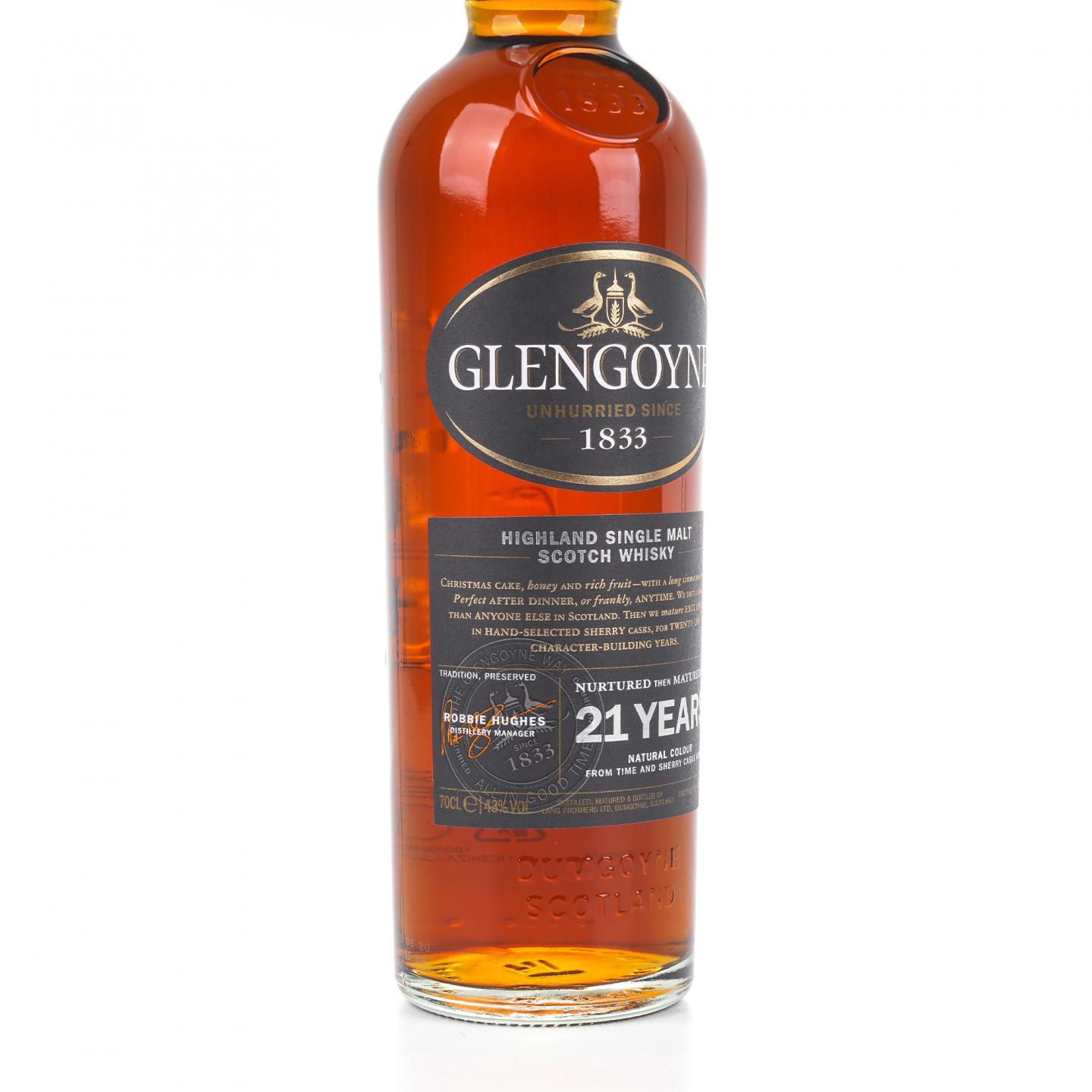 Glengoyne 格兰哥尼 21年 雪莉桶 Robbie Hughes