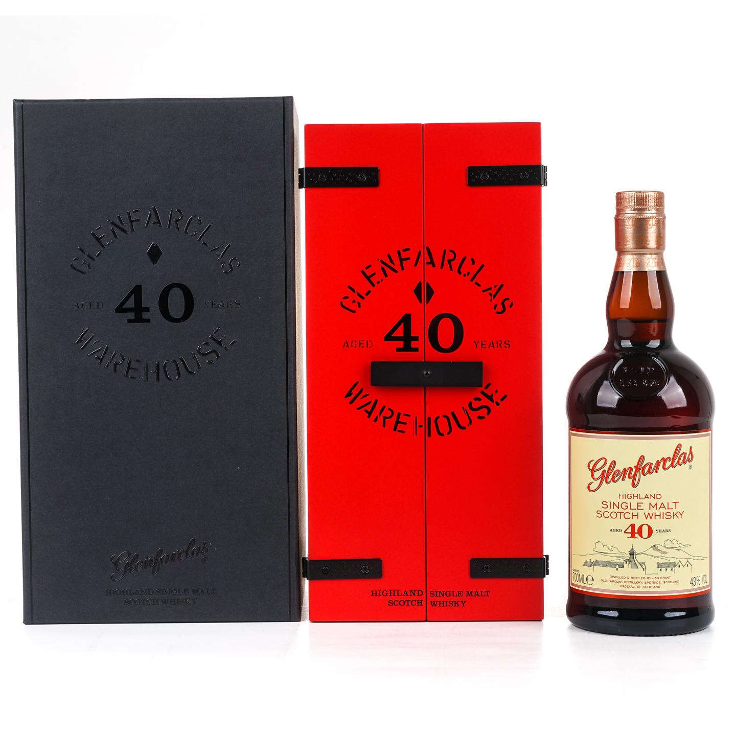 Glenfarclas 格兰花格 40年 红礼盒版 700ml