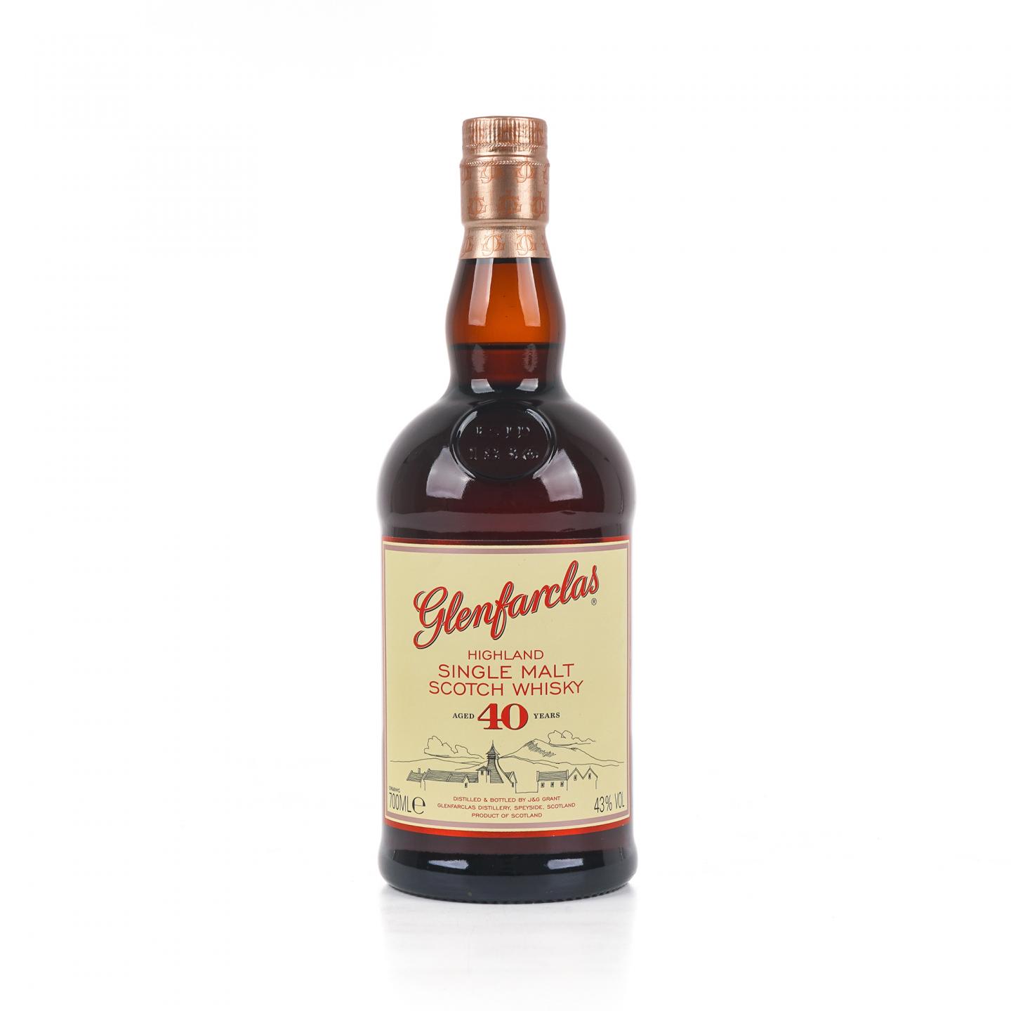 Glenfarclas 格兰花格 40年 红礼盒版 700ml