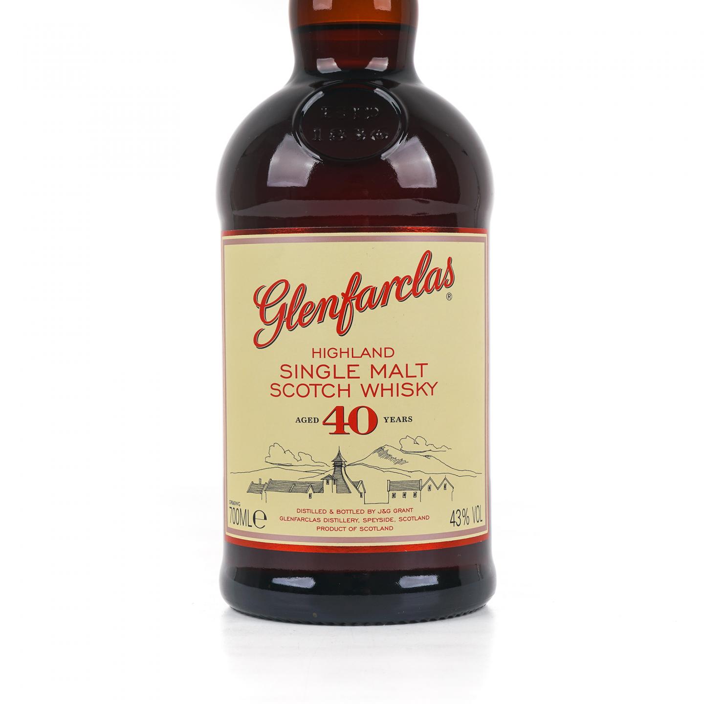 Glenfarclas 格兰花格 40年 红礼盒版 700ml