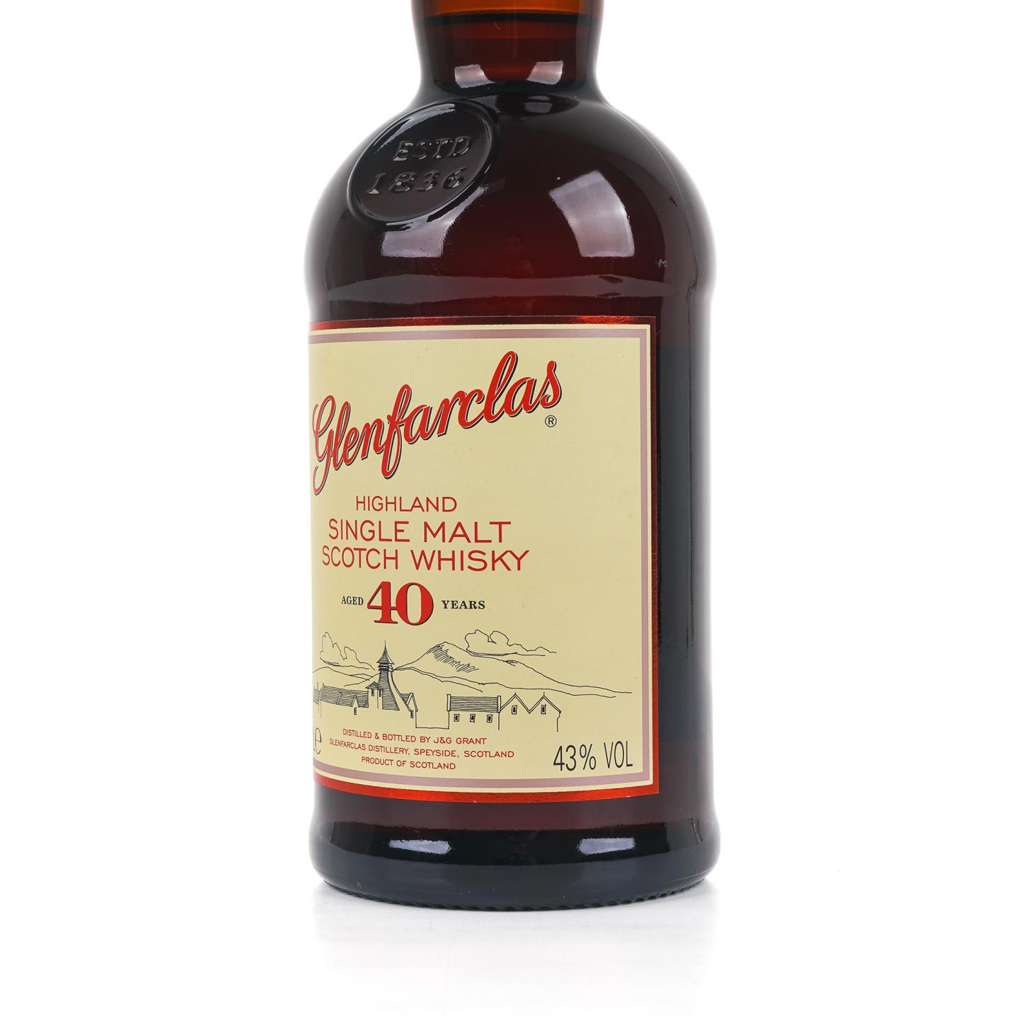 Glenfarclas 格兰花格 40年 红礼盒版 700ml
