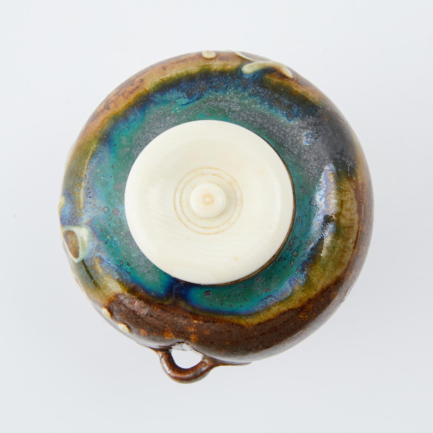 原了郭｜明治时期 京祗园 牙盖茶入