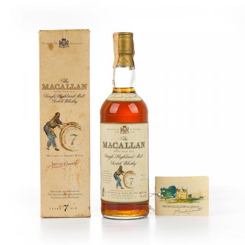 Macallan 麦卡伦 7年 推桶匠 雪莉桶 750ml