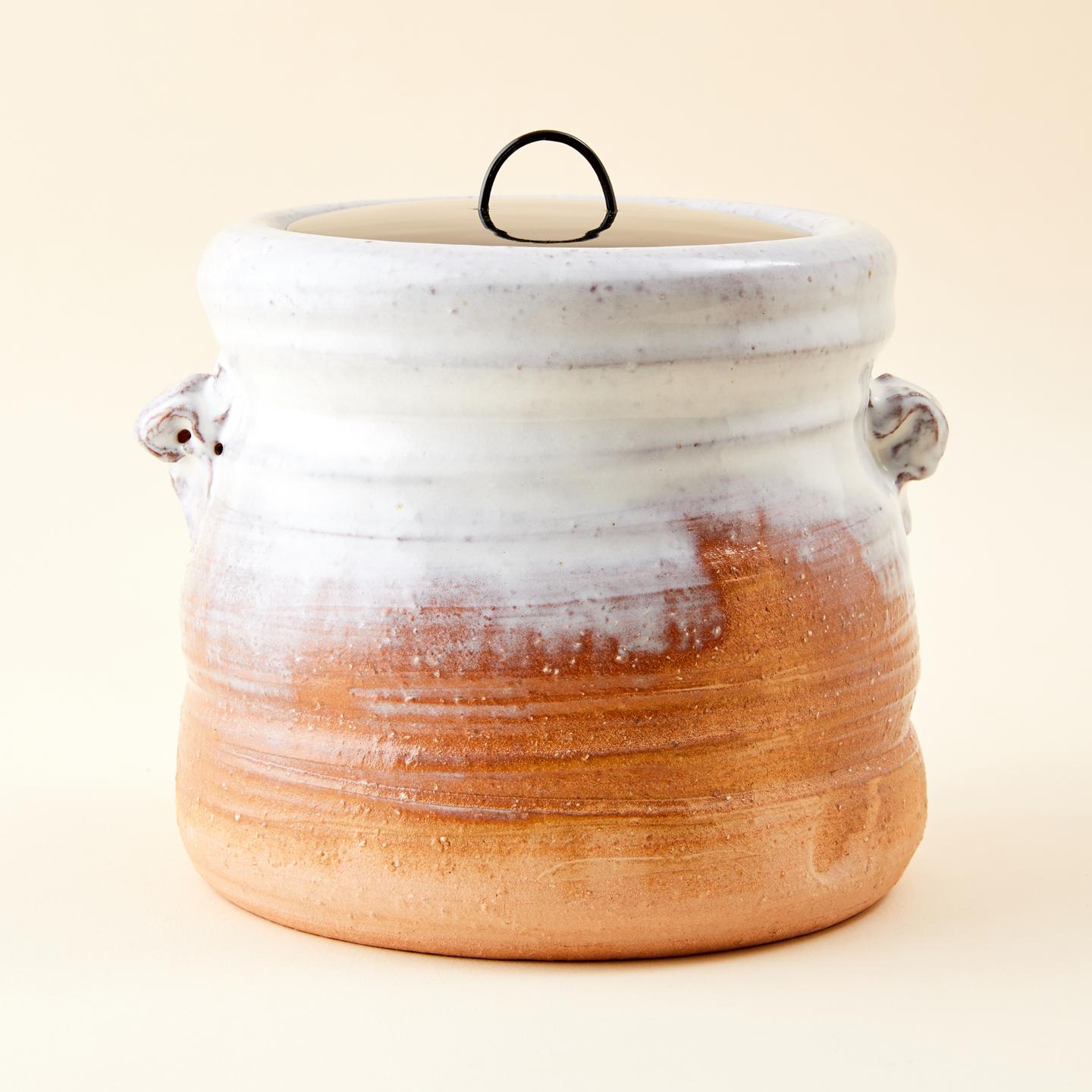 金子信彦｜昭和时期 纯手捏雪萩耳付水