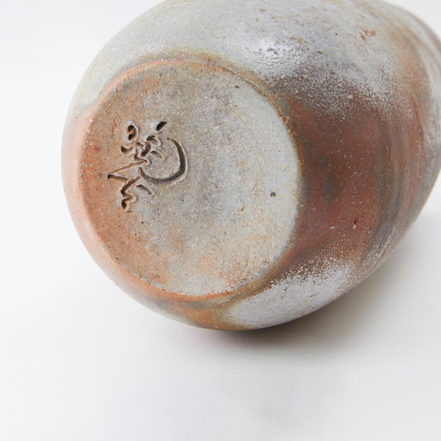 小西陶古｜昭和时期 窑变备前花入