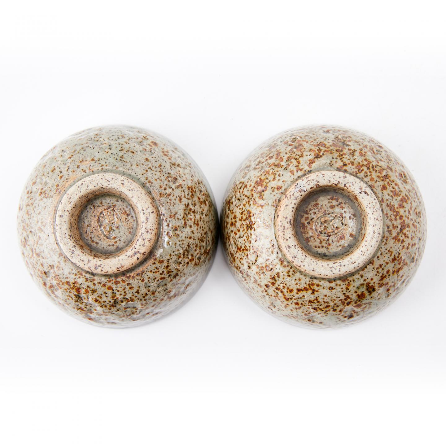 大堀相马｜江户-明治时期 收藏级古相马烧 浮雕相马主人杯