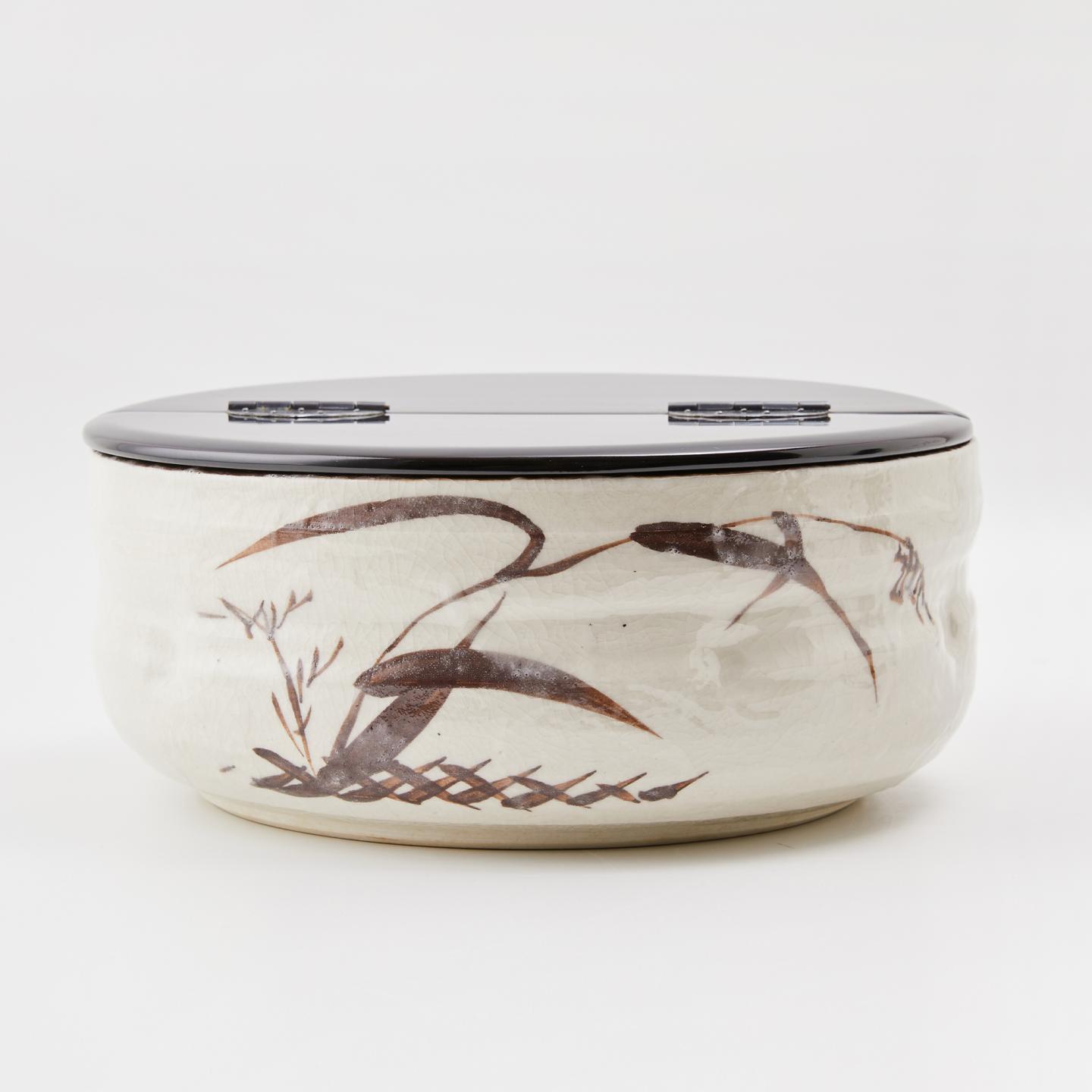 加藤六兵卫｜昭和时期 绘志野平水指